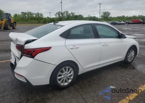 2021 Hyundai Accent Se из США, поврежденный, VIN 3KPC24A61ME146390